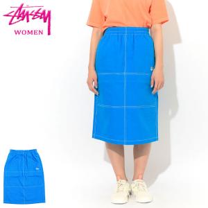 ステューシー スカート STUSSY レディース WOMEN Minimal Cargo ( stussy Skirt ストレートスカート カーゴ 膝下丈スカート 女性用 211190 )｜icefield