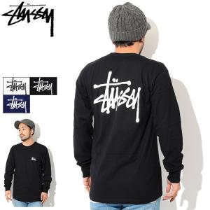 ステューシー ロンT Tシャツ 長袖 STUSSY メンズ Basic Stussy ( tee T-SHIRTS カットソー トップス ベーシック 1995000 USAモデル 正規 )｜ice field