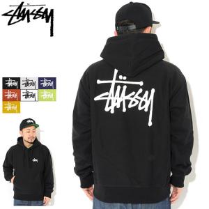 ステューシー パーカー プルオーバー STUSSY メンズ & レディース Basic Stussy (hooded sweat ベーシック 1924762 1924649 USAモデル 正規)｜icefield