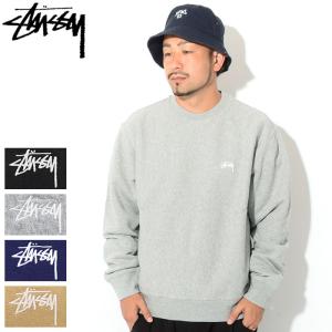 ステューシー トレーナー STUSSY メンズ Stock Logo ( stussy crew sweat スウェット トップス 男性用  118416 118363 USAモデル 正規 )