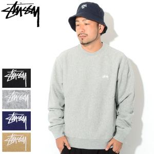 ステューシー トレーナー STUSSY メンズ Stock Logo ( stussy crew sweat スウェット トップス 男性用 118416 118363 USAモデル 正規 )