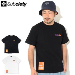 サブサエティ Tシャツ 半袖 Subciety メンズ インボイス ( subciety Invoice S/S Tee T-SHIRTS カットソー トップス 101-40779 )｜icefield