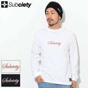 サブサエティ Tシャツ 長袖 Subciety メンズ ザ バース(subciety サブサエティー The Birth L/S Tee T-SHIRTS トップス ロンt 101-44464)｜icefield