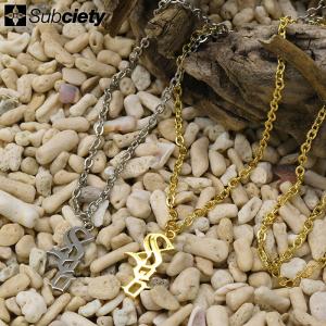 サブサエティ ネックレス Subciety クラウド ブラス ( subciety Crowd Brass Necklace アクセサリー 107-94992 )[M便 1/1]｜icefield