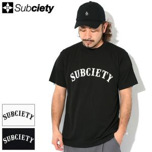 サブサエティ Tシャツ 半袖 Subciety メンズ ショット ドライ ( subciety Shot Dry S/S Tee T-SHIRTS カットソー トップス 113-40074 )[M便 1/1]｜icefield