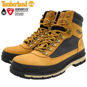 【日本正規品】ティンバーランド ブーツ Timberland メンズ フィールド トレッカー ウォータープルーフ Wheat Nubuck with Black ( A1Z7X )｜icefield