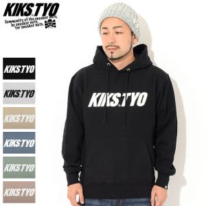 キックス ティー・ワイ・オー パーカー プルオーバー KIKS TYO メンズ ロゴ ヘビー ウエイト ( Logo Heavy Weight Hoodie KT1808C-02 )｜icefield