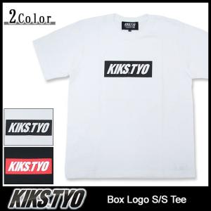 キックス ティー・ワイ・オー KIKS TYO ボックス ロゴ Tシャツ 半袖(Kiks Tyo Box Logo S/S Tee KIKSTYO)｜icefield