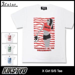 キックス ティー・ワイ・オー KIKS TYO Tシャツ 半袖 メンズ 10 ガール(Kiks Tyo X Girl S/S Tee カットソー トップス)｜icefield