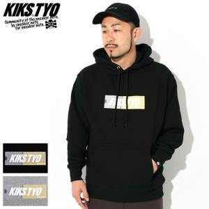 キックス ティー・ワイ・オー パーカー プルオーバー KIKS TYO メンズ 90S ボックス ロゴ ( 90S Box Logo Pullover Hoodie スウェットトップス KT2309C-04 )｜icefield