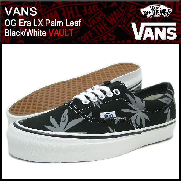 バンズ VANS スニーカー OG エラ LX パーム リーフ Black/White VAULT ...