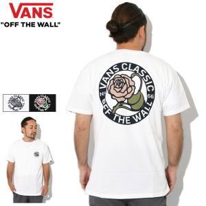 バンズ Tシャツ 半袖 VANS メンズ トライド アンド トゥルー ローズ ( Tried And True Rose S/S Tee カットソー VN0007UZWHT VN0007UZBLK )[M便 1/1]｜icefield