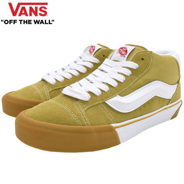 バンズ スニーカー VANS メンズ 男性用 ニューミッド Khaki/Gum ( VN000CQ9...