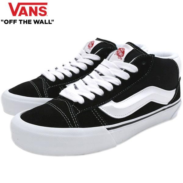 バンズ スニーカー VANS メンズ 男性用 ニューミッド Black/True White ( V...