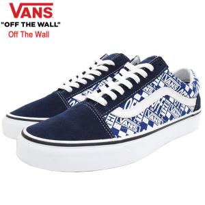 バンズ スニーカー VANS メンズ 男性用 オールドスクール Dress Blues/True Blue オフ ザ ウォール ( VN0A3WKT4QA Old Skool Off The Wall )｜icefield