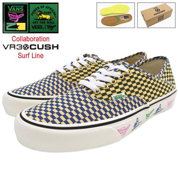 バンズ スニーカー VANS メンズ 男性用 マミ ワタ オーセンティック VR3 SF Cream...