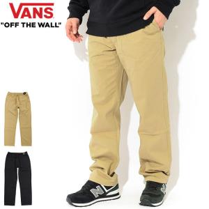 バンズ パンツ VANS メンズ レンジ リラックス エラスティック ( Range Relaxed Elastic Pant イージーパンツ VN0A5FJJKHK VN0A5FJJBLK )｜icefield