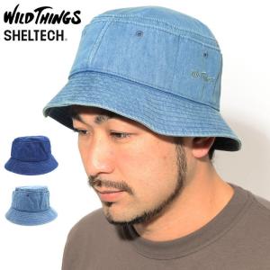 ワイルドシングス ハット WILD THINGS メンズ シェルテック バケット ( WILD THINGS Sheltech Bucket Hat デニム 帽子 WT21014SG )｜icefield