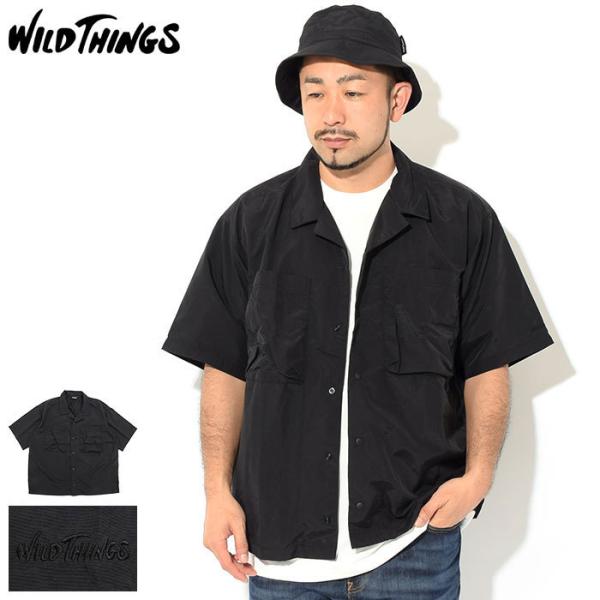 ワイルドシングス シャツ 半袖 WILD THINGS メンズ サプレックス キャンプ ( Supp...