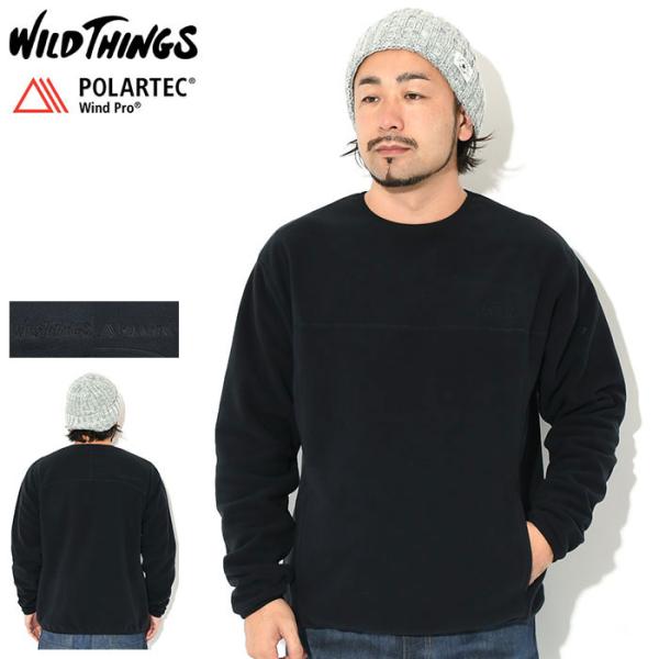 ワイルドシングス トレーナー WILD THINGS メンズ ポーラテック クルー ( Polart...