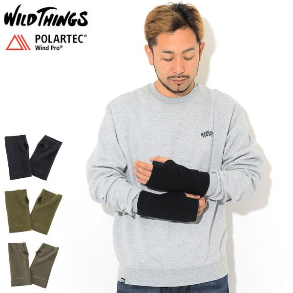 ワイルドシングス 手袋 WILD THINGS ポーラテック フィンガーレス ( Polartec ...