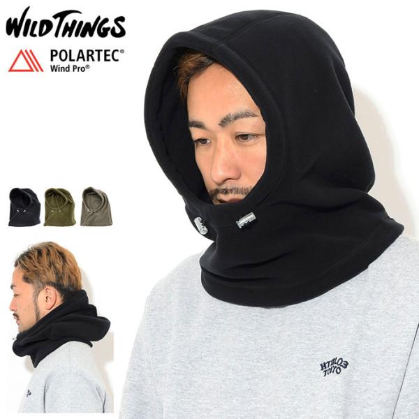 ワイルドシングス ネックウォーマー WILD THINGS ポーラテック ネック フーディー (Po...
