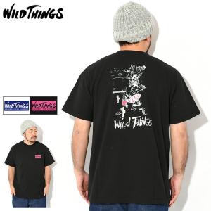 ワイルドシングス Tシャツ 半袖 WILD THINGS メンズ デザート クライマー ( Desert Climber S/S Tee ビッグシルエット カットソー WT24046SK )[M便 1/1]｜icefield