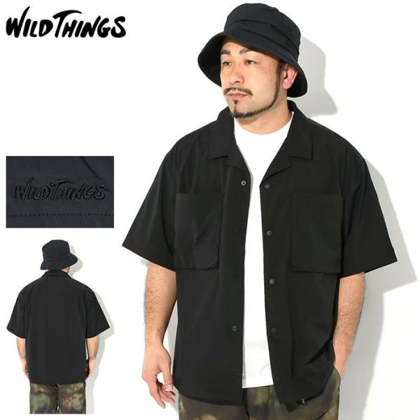ワイルドシングス シャツ 半袖 WILD THINGS メンズ キャンプ ( Camp S/S Sh...
