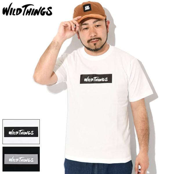 ワイルドシングス Tシャツ 半袖 WILD THINGS メンズ 25SS ボックス ロゴ ( 25...