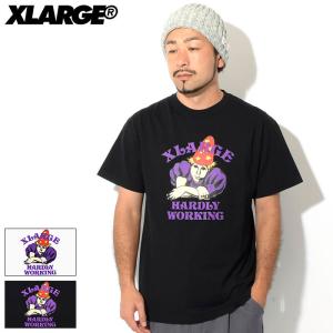 エクストララージ Tシャツ 半袖 X-LARGE メンズ ハードリー ワーキング ( Hardly Working S/S Tee T-SHIRTS カットソー 101222011003 )[M便 1/1]｜icefield