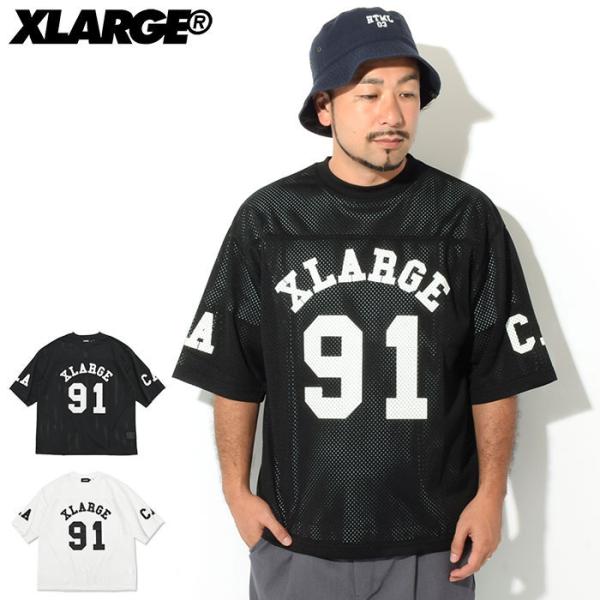 エクストララージ Tシャツ 半袖 X-LARGE メンズ ナンバリング フットボール (Number...