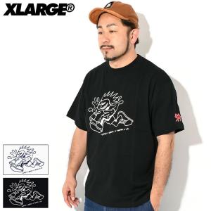 エクストララージ Tシャツ 半袖 X-LARGE メンズ グラフィティ キッズ ( Graffiti Kids S/S Tee T-SHIRTS カットソー トップス 101241011008 )[M便 1/1]｜icefield