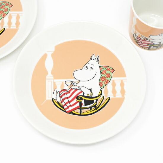 アラビア プレート 19cm ムーミン ムーミンママ マーマレード ARABIA 北欧 正規品