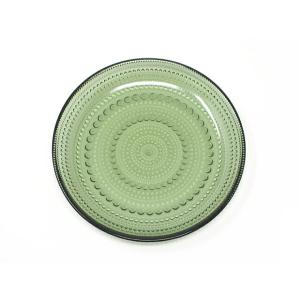 イッタラ カステヘルミ プレート 17cm パイン グリーン iittala Kastehelmi ガラス お皿 取り皿 北欧 食器 正規品