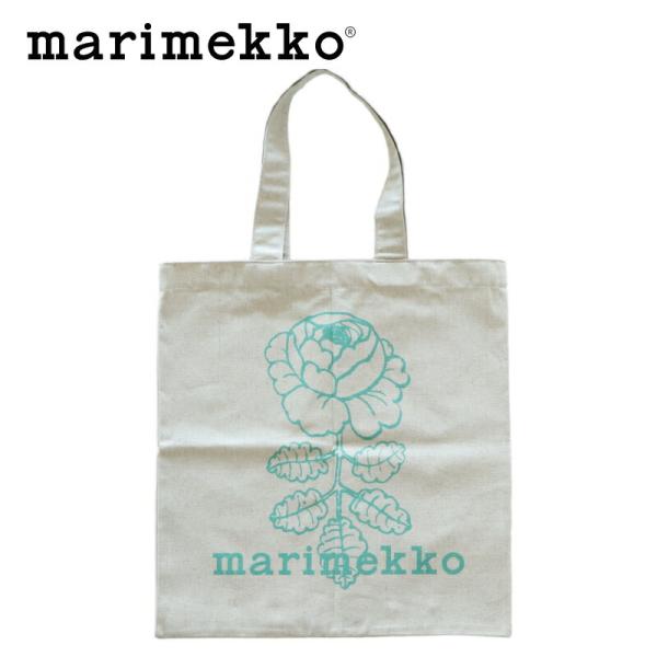 マリメッコ トートバッグ ヴィヒキルース グリーン marimekko エコバッグ Vankka V...