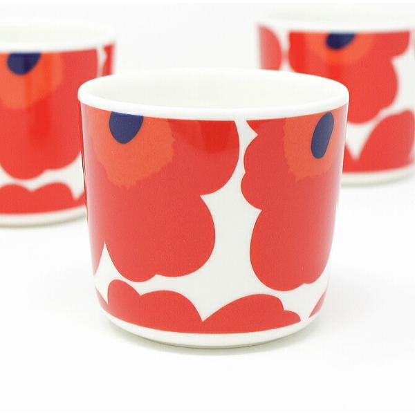 マリメッコ ラテマグ ウニッコ UNIKKO No.1 75 レッド×ホワイト 1個単位 単品販売 ...