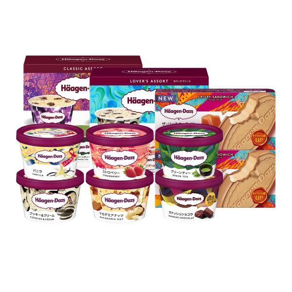 ハーゲンダッツ 9種 クリスピーサンド2個　マルチパック2個  ミニカップ6 個 セット    ギフ...