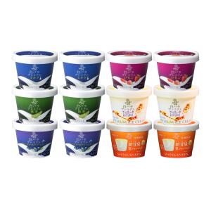 白バラ牛乳 アイスギフト 大山みるく畑　12個セット　sb-12