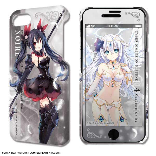 四女神オンライン CYBER DIMENSION NEPTUNE デザジャケット iPhone SE...