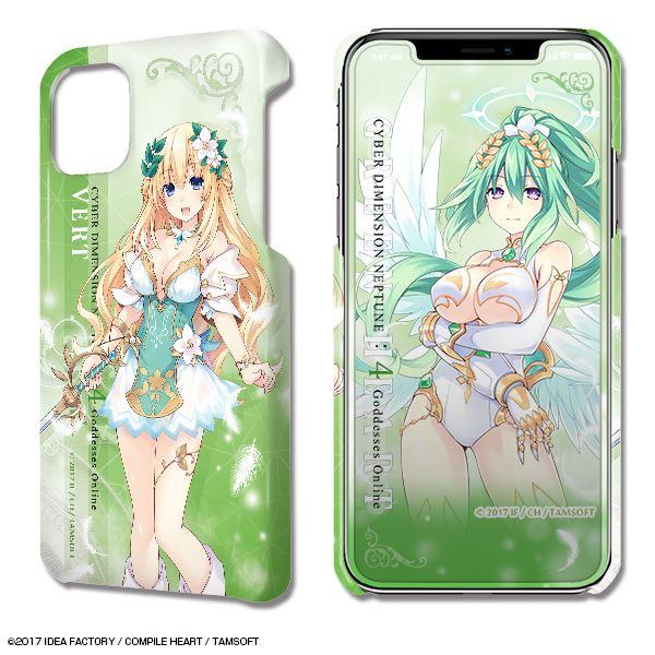 四女神オンライン CYBER DIMENSION NEPTUNE デザジャケット iPhone 12...