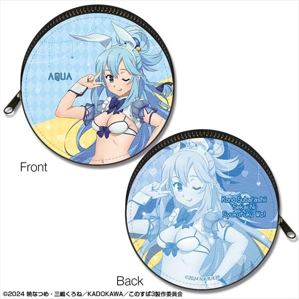 この素晴らしい世界に祝福を！3 まるっとレザーケース デザイン01(アクア/バニー風水着ver.)【...