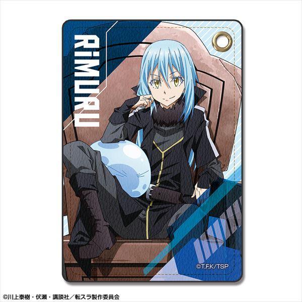 転生したらスライムだった件 レザーパスケース デザイン02(リムル/B)