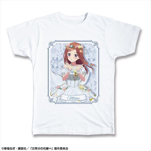 五等分の花嫁∽ Tシャツ Lサイズ デザイン03(中野三玖/花の妖精ver.)【描き下ろし】