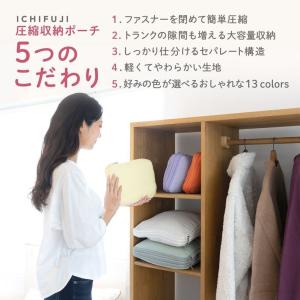 圧縮収納ポーチ 旅行用圧縮袋 トラベルポーチ ...の詳細画像3
