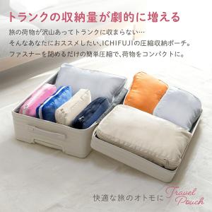 旅行用圧縮袋(2サイズセット)トラベルポーチ ...の詳細画像2