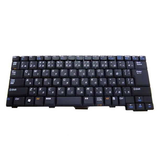 黒ノートパソコンキーボード NEC Lavie LL550/TG6B等用ノートパソコンキーボード V...