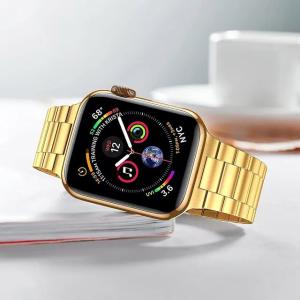 ステンレス鋼の交換用リストバンド,Apple Watch用金属ストラップ,超高,49mm, 9mm, 8mm, 7mm, 45mm, 41mm,iwa｜ichi-shop