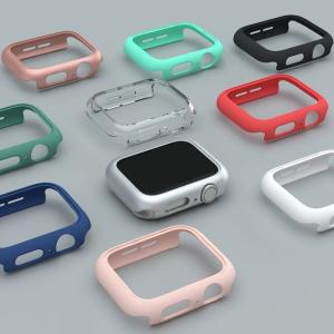 Apple Watch用保護ケース,iwatchバンパー用ハードシェルケース7 6 5 4 3 pcバンパー41mm 44mm 38mm 42mm 4｜ichi-shop