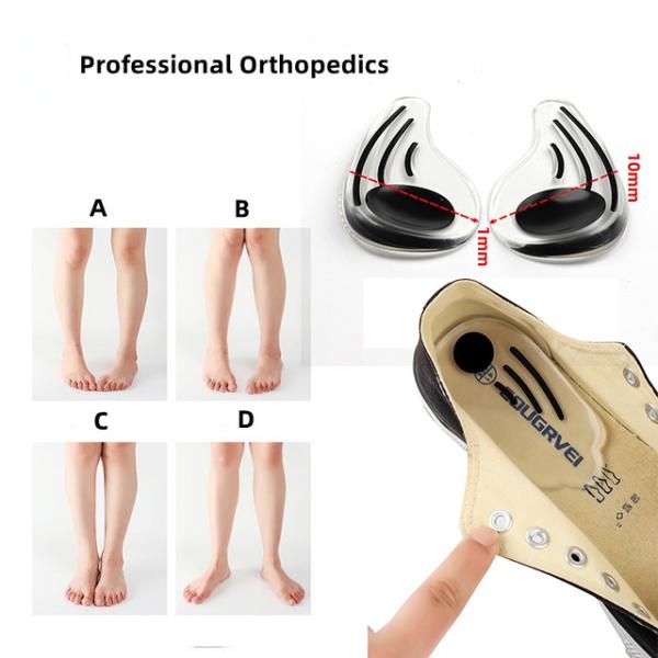 足指/x脚タイプの整形外科用インサート,外反母趾矯正足底筋膜炎,マッサージ,フットケア