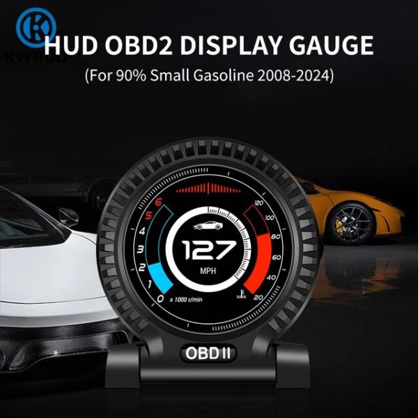 obd2 メーター F10 obd2 hudヘッドアップディスプレイ車スピードメーターguage、r...